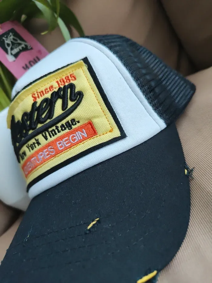Casquette Trucker Western bordeaux - photo numéro 2