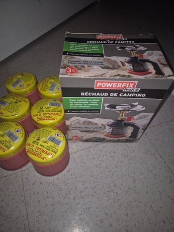Réchaud de camping