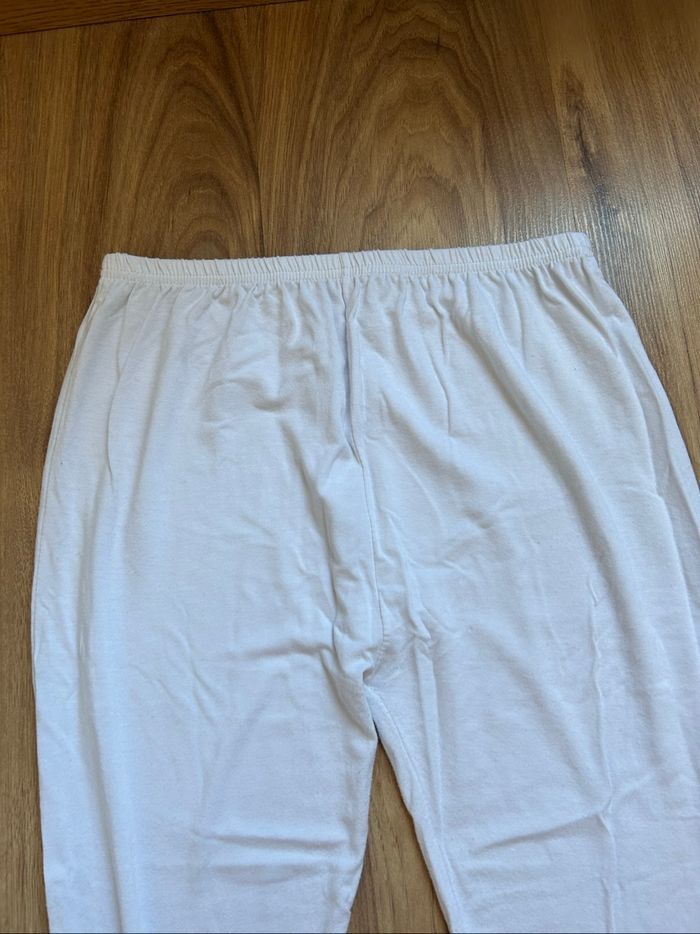 Legging blanc uni Boutique Indépendante Taille Unique - photo numéro 3