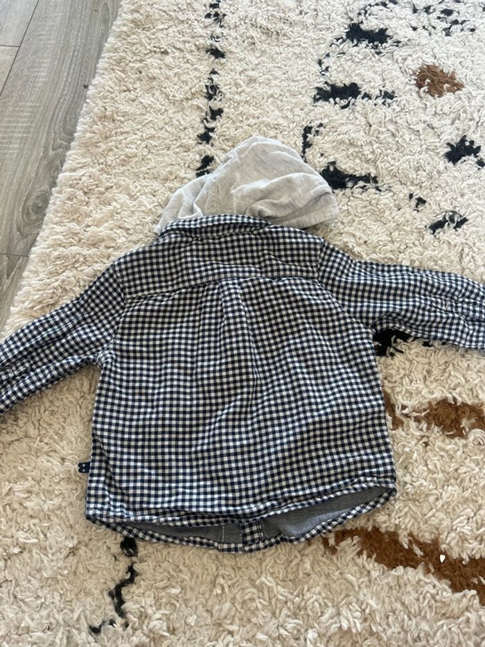 Chemise bébé à carreau - photo numéro 3