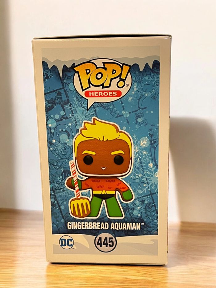 Figurine POP DC Super Heroes 445 Gingerbread Aquaman neuve non deboxee - photo numéro 4