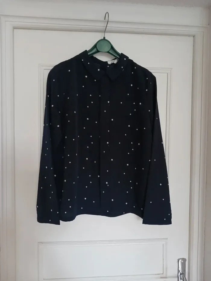 Blouse marine neuve Cache cache