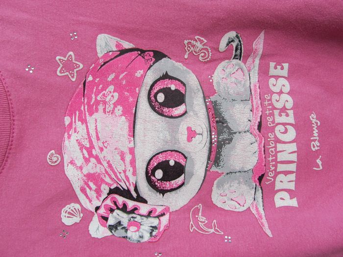 Lot de 3 tee-shirts fille - 3 ans - manches courtes - photo numéro 4