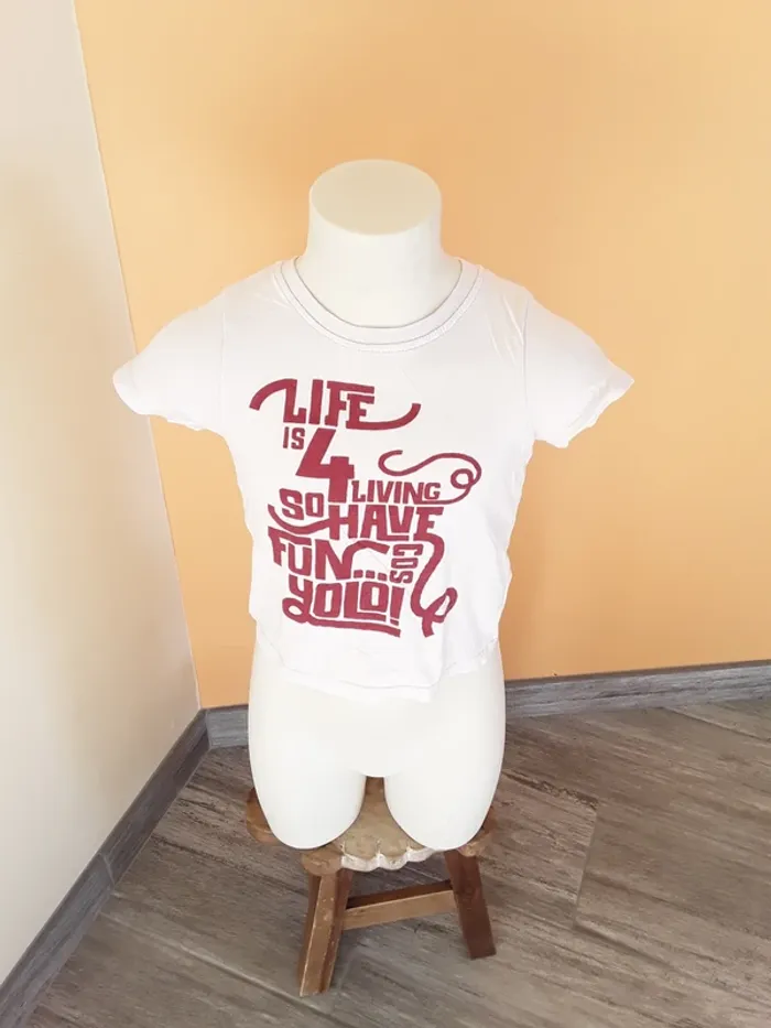 Tee shirt manches courtes 3 ans (98 cm) - photo numéro 2
