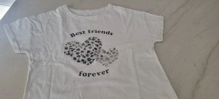 Tee shirt manches courtes BFF TEX - photo numéro 3