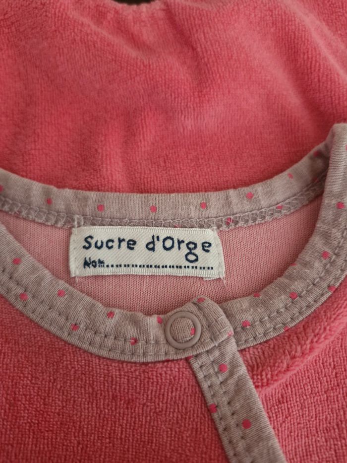 Pyjama 1 pièce bébé 3 mois Sucre d'orge Coton Polyester - photo numéro 6