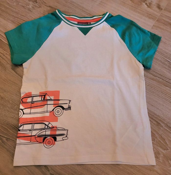 Tee-shirt blanc MC Sergent Major 7 ans