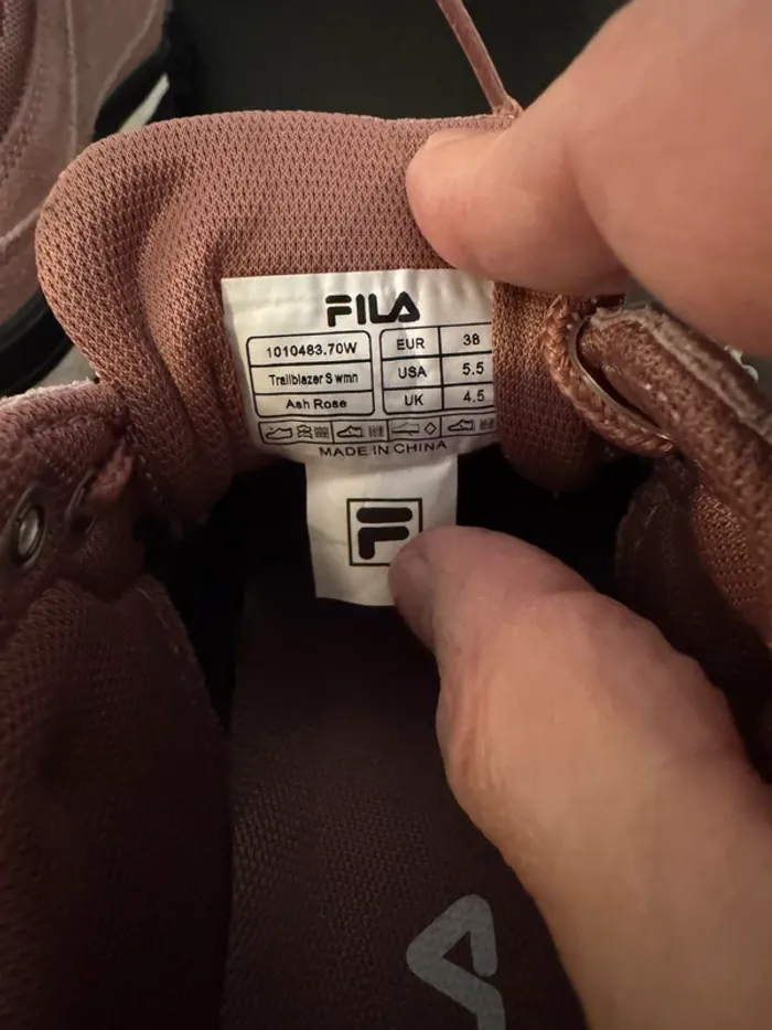 Baskets Fila Trailblazer S women taille 38 couleur rose. Neuf - photo numéro 8