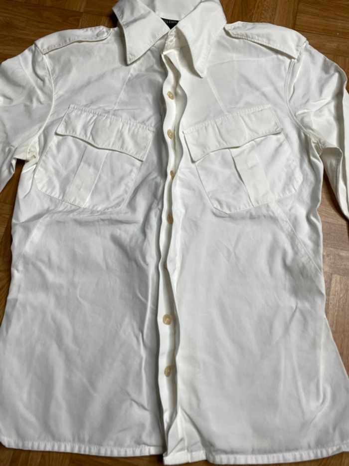 Chemise cintrée blanche – vintage Y2K – Jean Paul Gaultier x Aeffe - photo numéro 3
