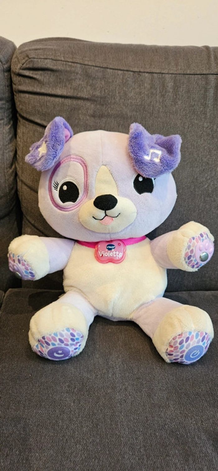 Peluche sonore Violette Vtech