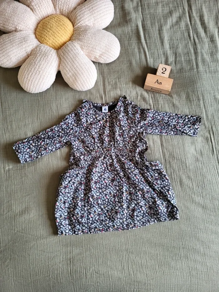 Jolie robe Petit Bateau automne hiver rentrée - photo numéro 2