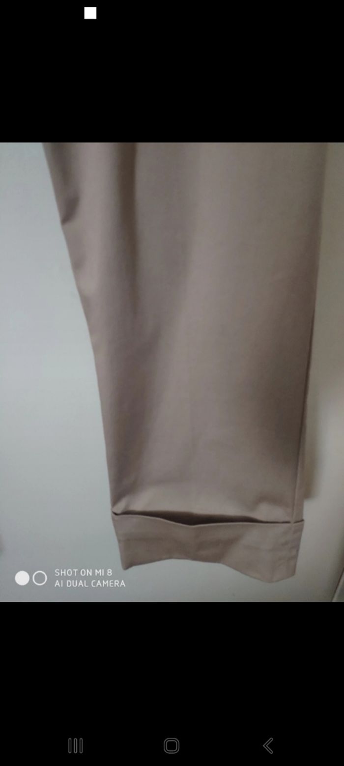 Pantalon monoprix beige - photo numéro 3