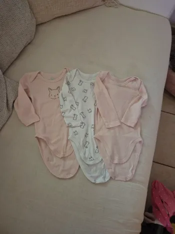 Lot de 3 bodies tex