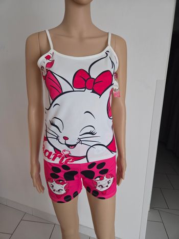 💜🌸 pyjama court femme taille S/M neuf 🌸💜