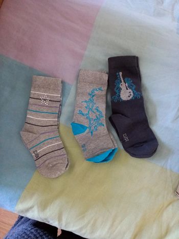 3paires de chaussettes 2/3ans