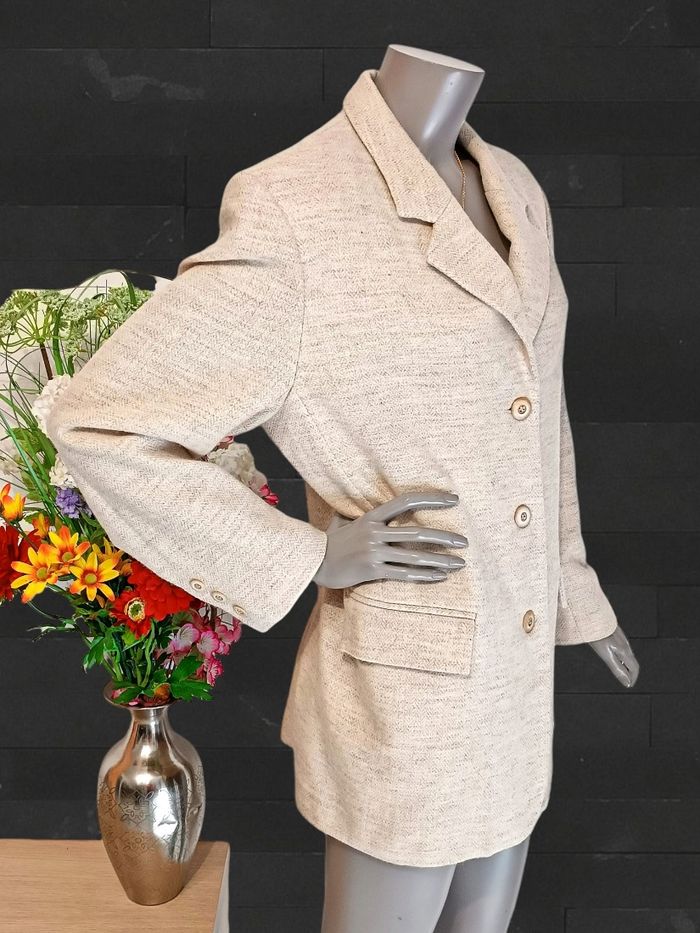 Blazer en laine Camaïeu - photo numéro 2