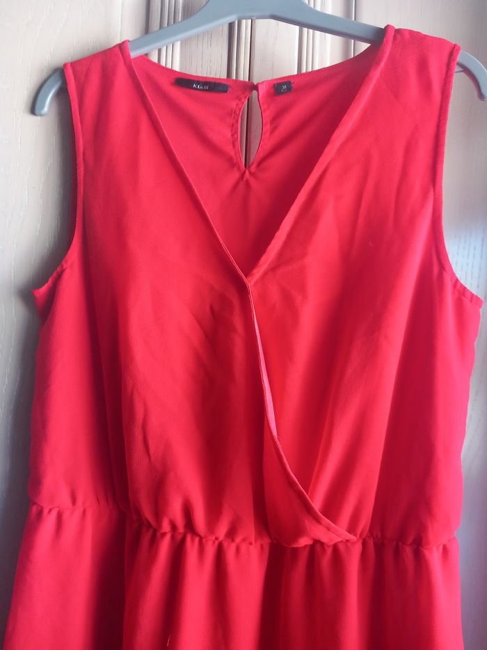 Robe courte rouge T38 Kiabi - photo numéro 3