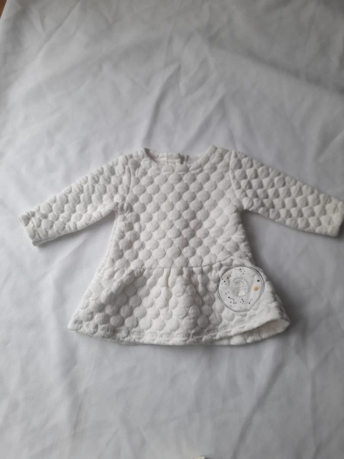 Robe longues manches Taille 3mois