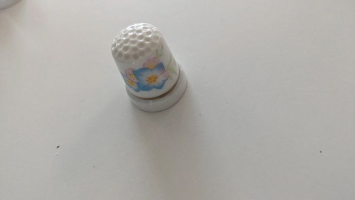 Lot de 5 dés à coudre ancien - photo numéro 4