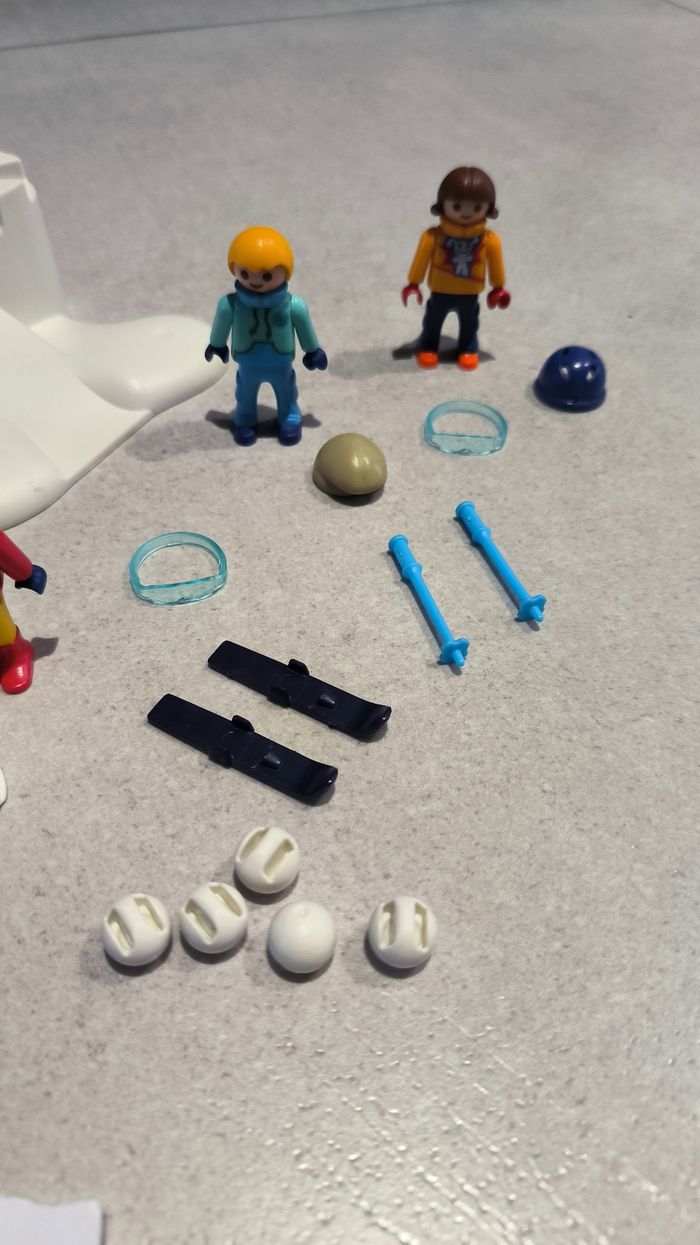 Playmobil enfants et boule beige - photo numéro 5