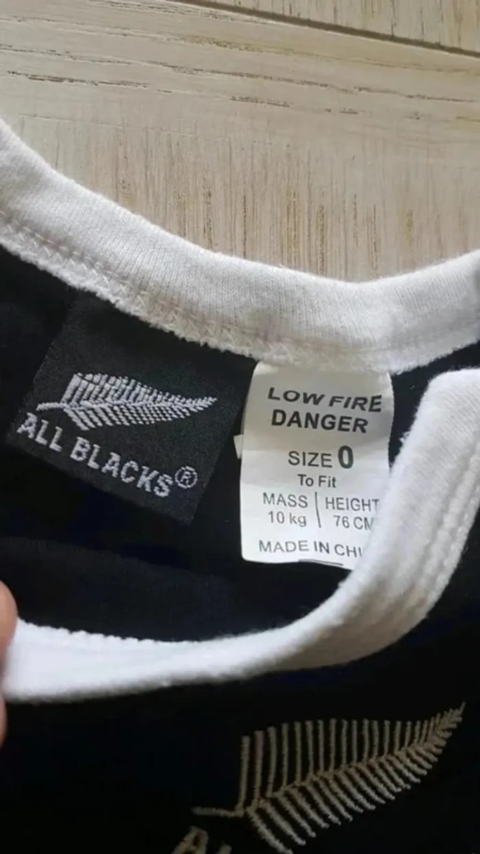 Haut / body All Blacks - photo numéro 3