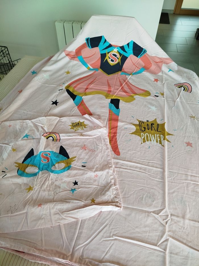 Parure de lit une personne Girls Power