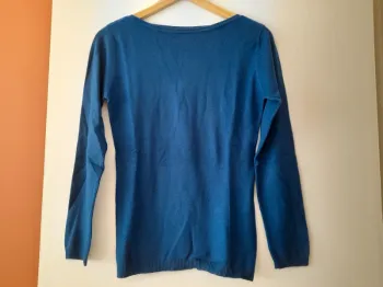 Pull long col bateau