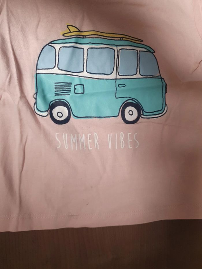 Tee-shirt 9-12mois mixte - photo numéro 4