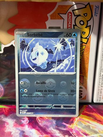 Pokémon Sorbébé pokéball 027/086 Flammes blanches - EV.10.5