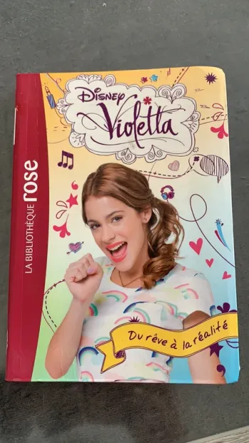 Livre violetta bibliothèque rose du rêve à la réalité