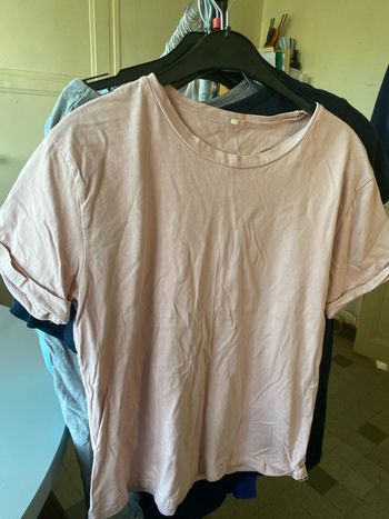 Teeshirt vieux rose taille m