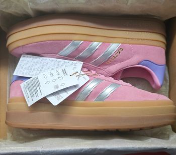 Adidas Gazelle GS Bold Pink Silver