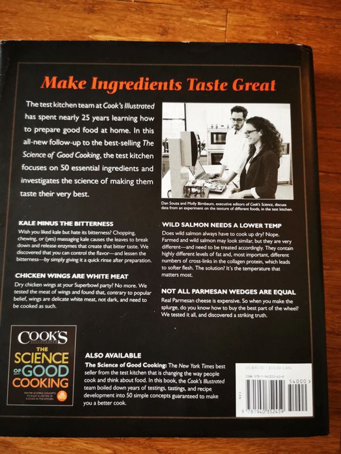 Livre cook's illustrated cook's science - photo numéro 2