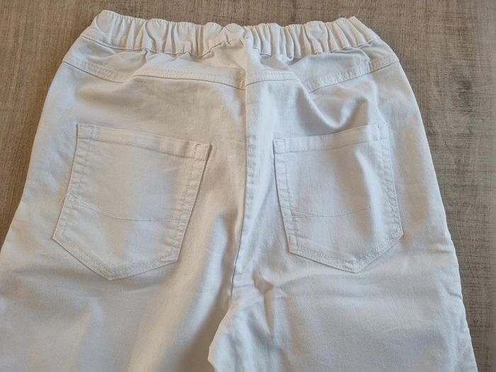 Pantalon blanc femme T.L - photo numéro 4