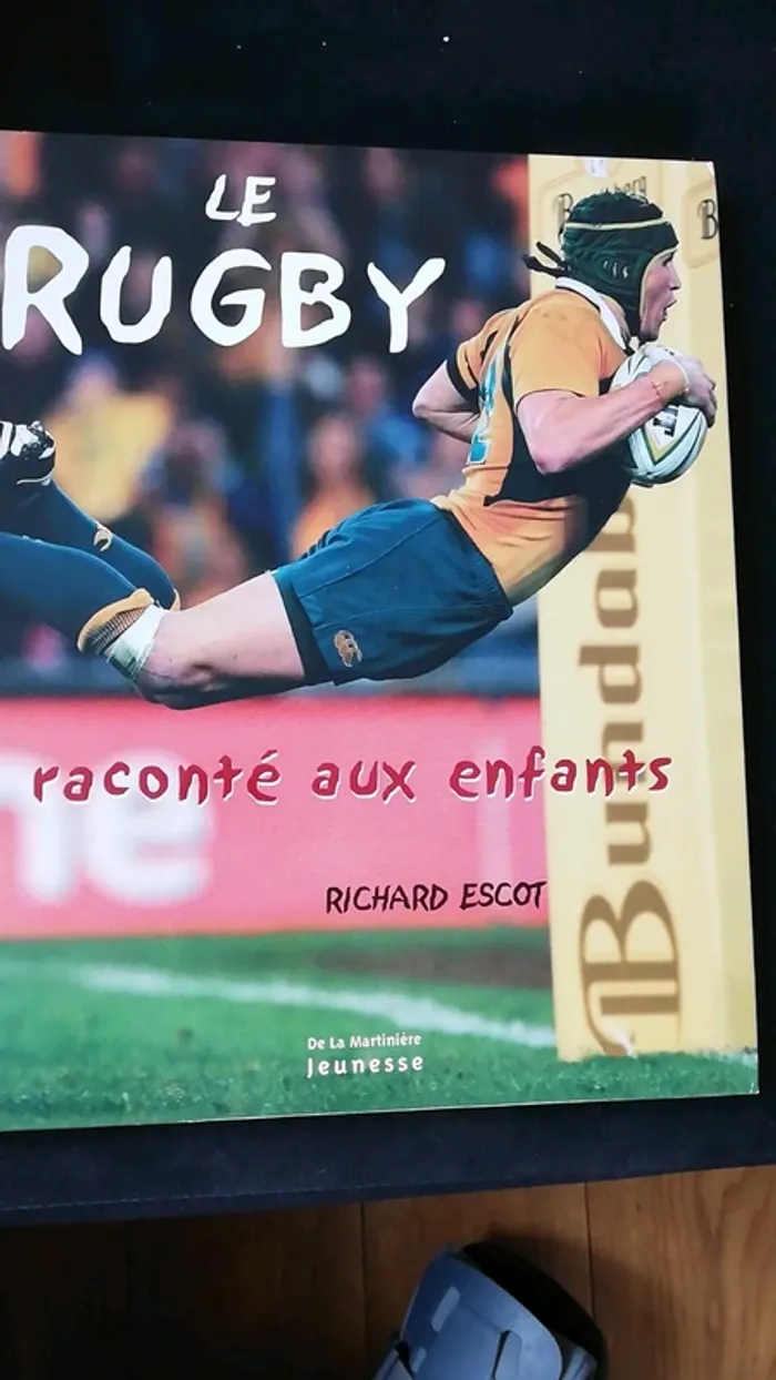 Livre le rugby raconté aux enfants