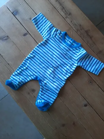 Pyjama bleu Sucre d'orge