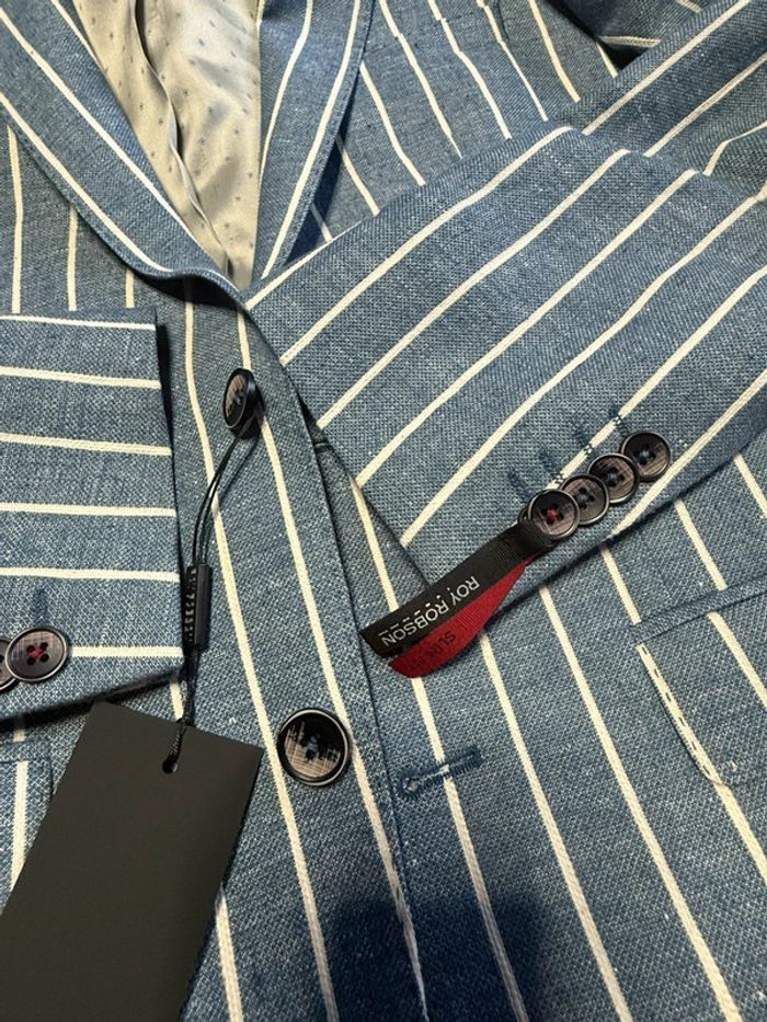 Roy robson - Blazer, Bleu, taille 48 - photo numéro 8