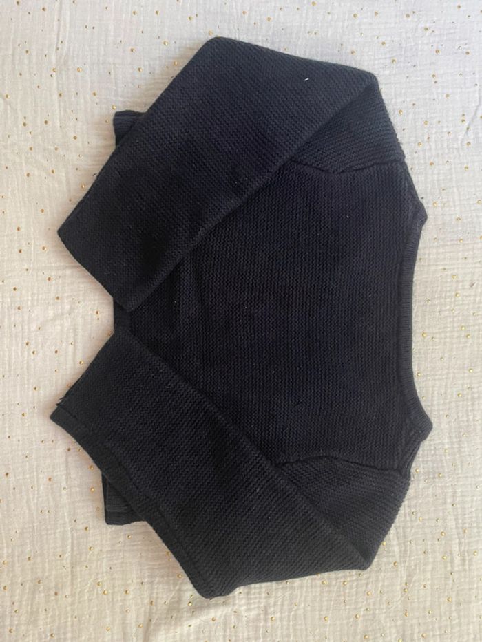 Gilet bleu marine fille 23 mois Jacadi - photo numéro 4