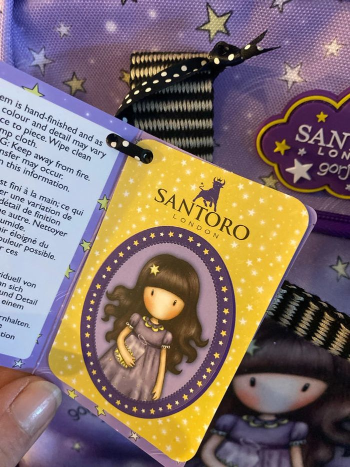 Sac santoro Gorjuss petite fille aux étoiles - photo numéro 5