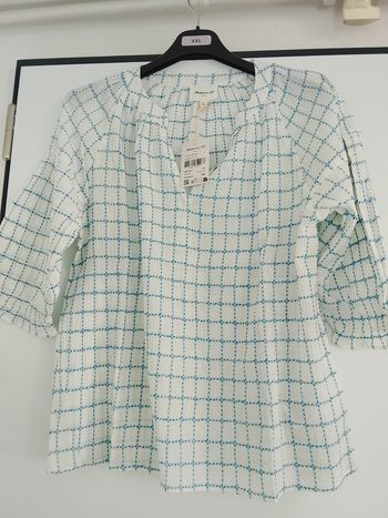 Blouse blanche élégante 