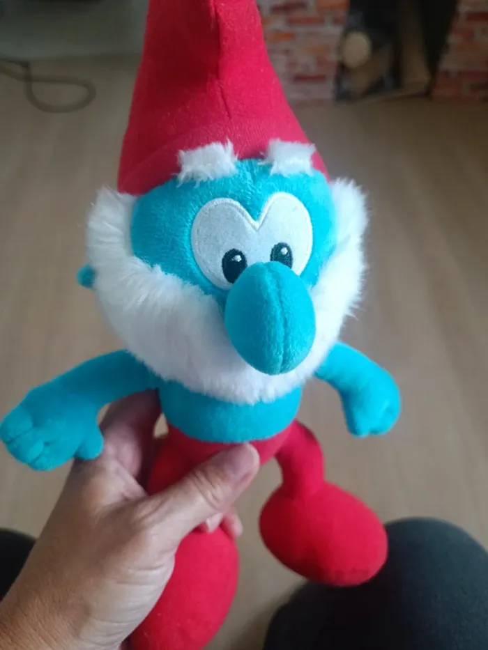 Peluche grand Schtroumpfs - photo numéro 2