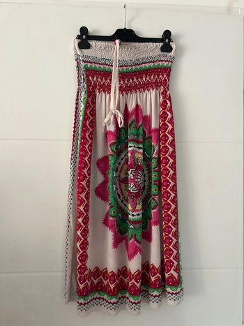 Robe multicolore