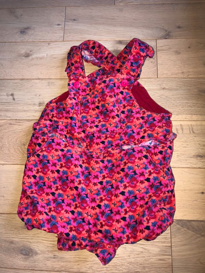 Combinaison velours dpam 12 mois - photo numéro 2