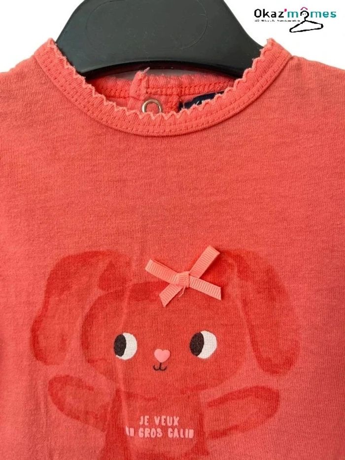 LOT de 2 pyjamas (dors-bien) en coton - bébé fille 6 mois - photo numéro 4