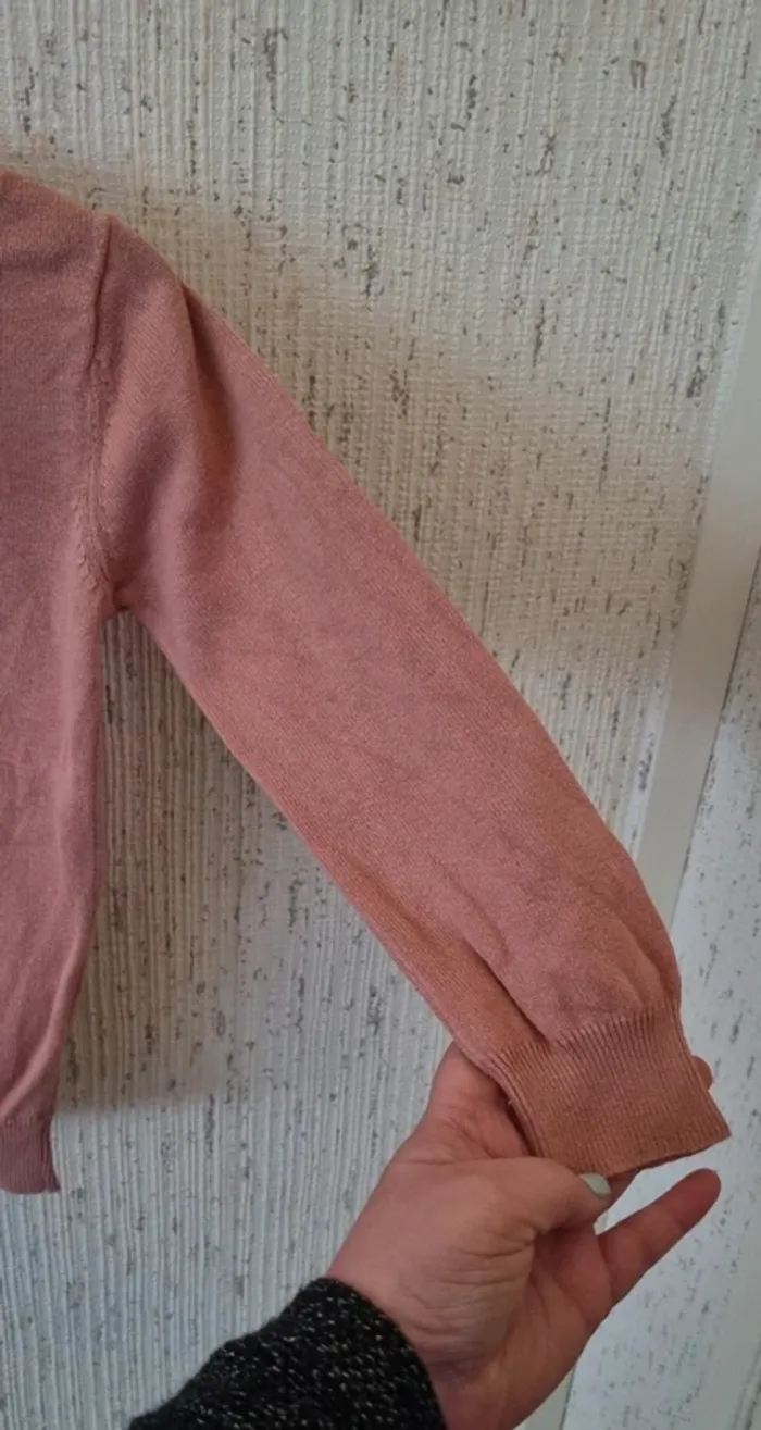 Pull léger taille 5 ans rose avec étoiles charlie & prune - photo numéro 8