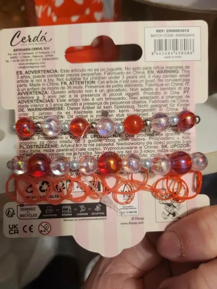Bracelet minnie - photo numéro 2