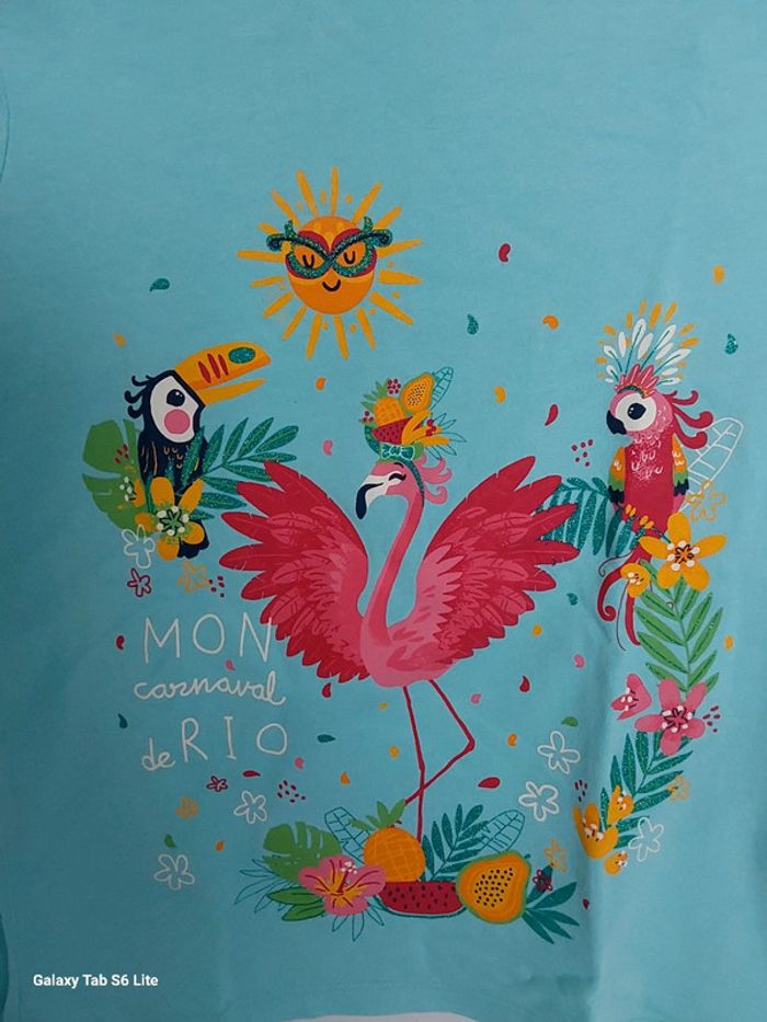 Pyjama sergent major fille 7/8 ans - photo numéro 2