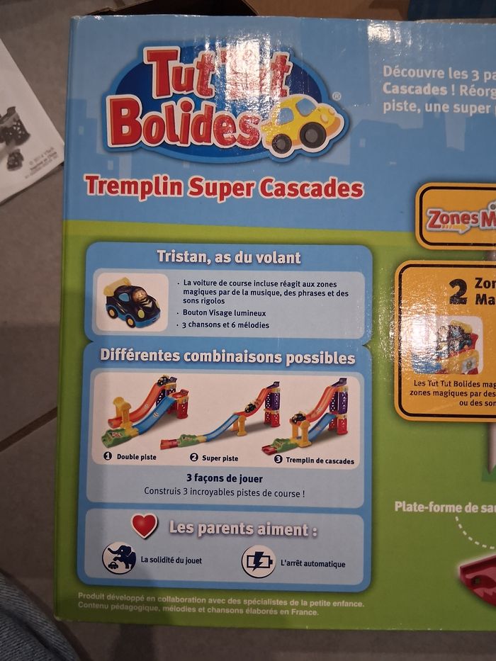 Tut tut bolide tremplin super cascade - photo numéro 3