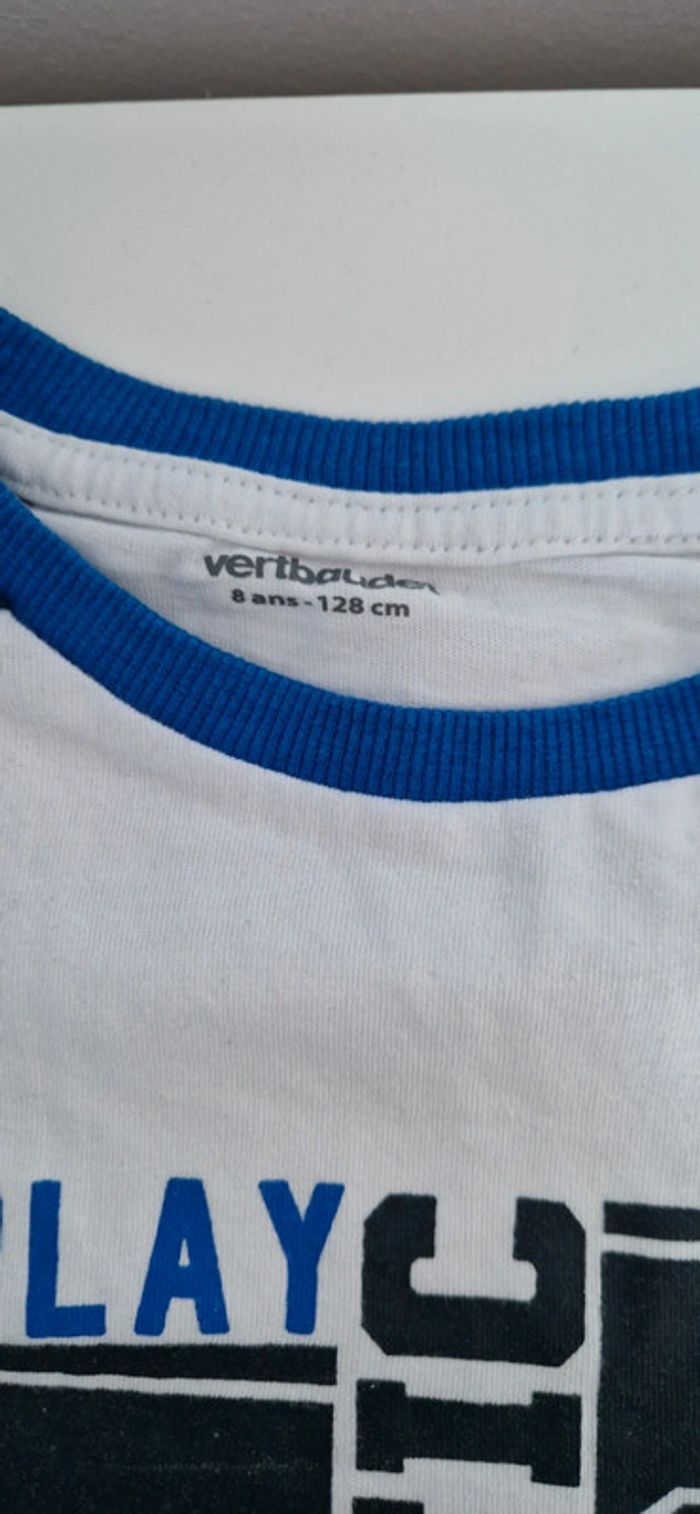 T-shirt manches courtes garçon 8 ans vertbaudet - photo numéro 2