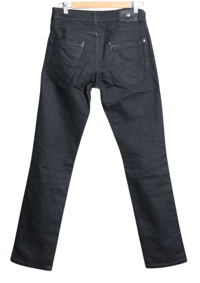 Jean noir coupe droite ajustée Trussardi Jeans Taille 40FR - photo numéro 7